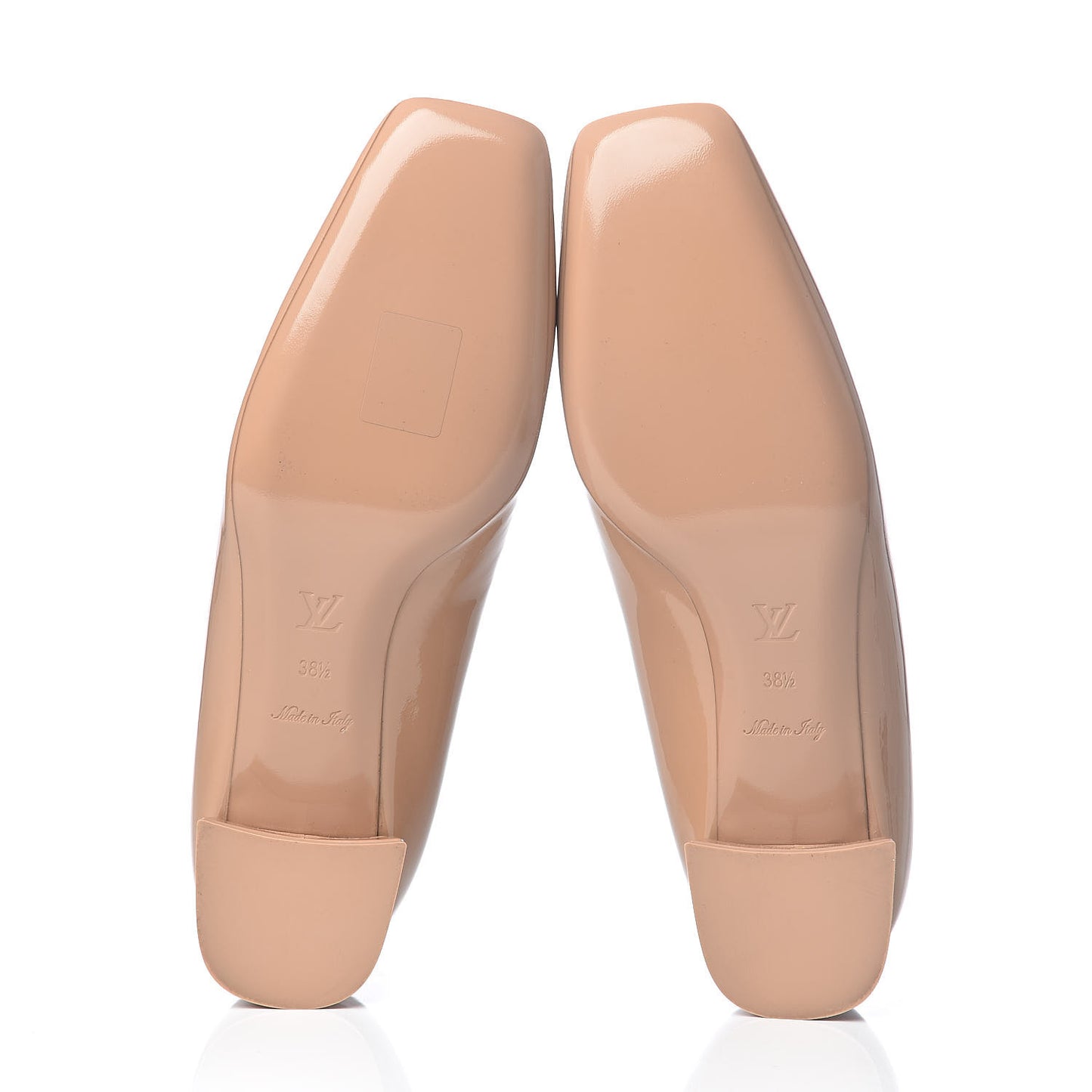 Patent Calfskin Madeleine Pumps 38.5 Blush