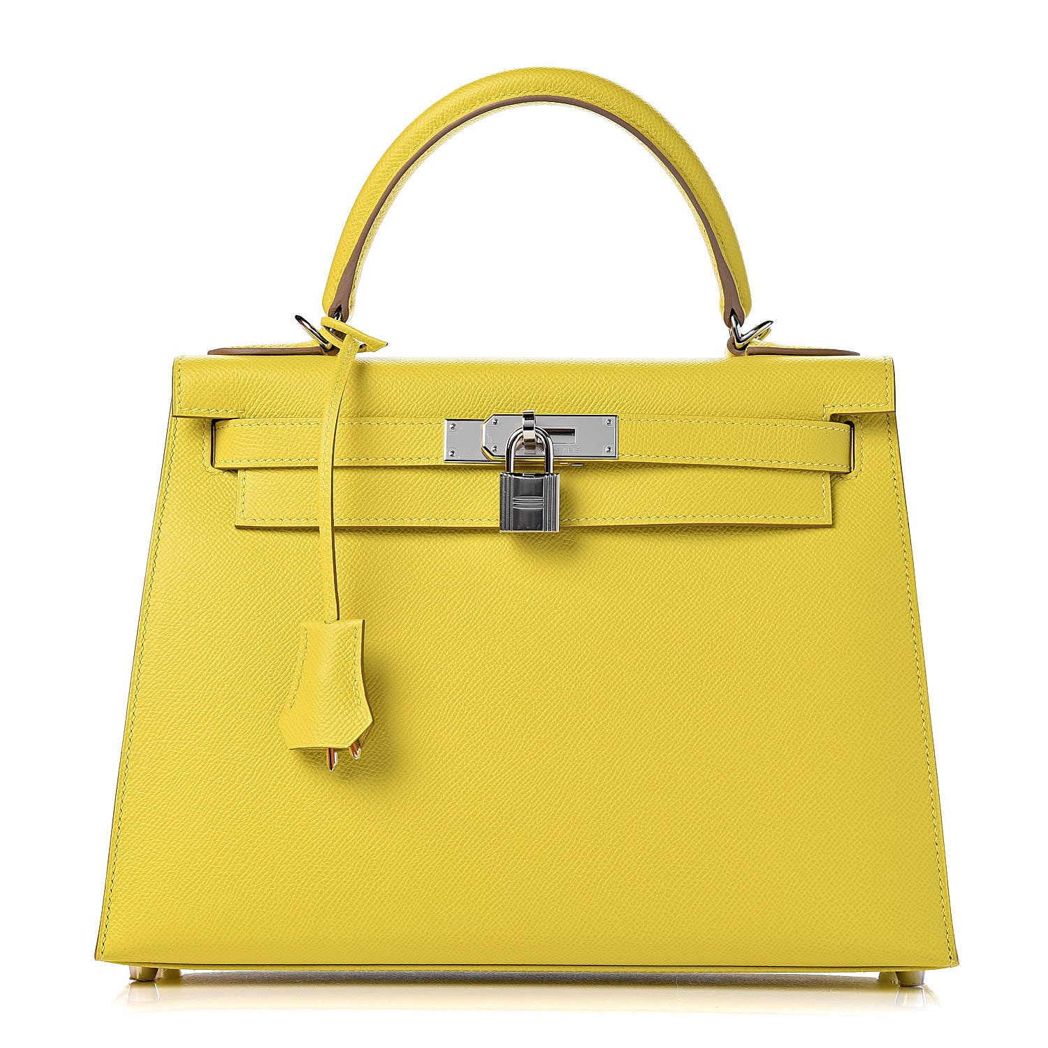 Hermes Epsom Kelly Sellier 28 Lime 1 of 37