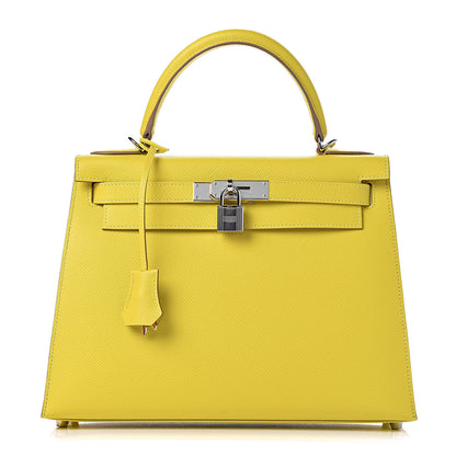 Hermes Epsom Kelly Sellier 28 Lime 1 of 37