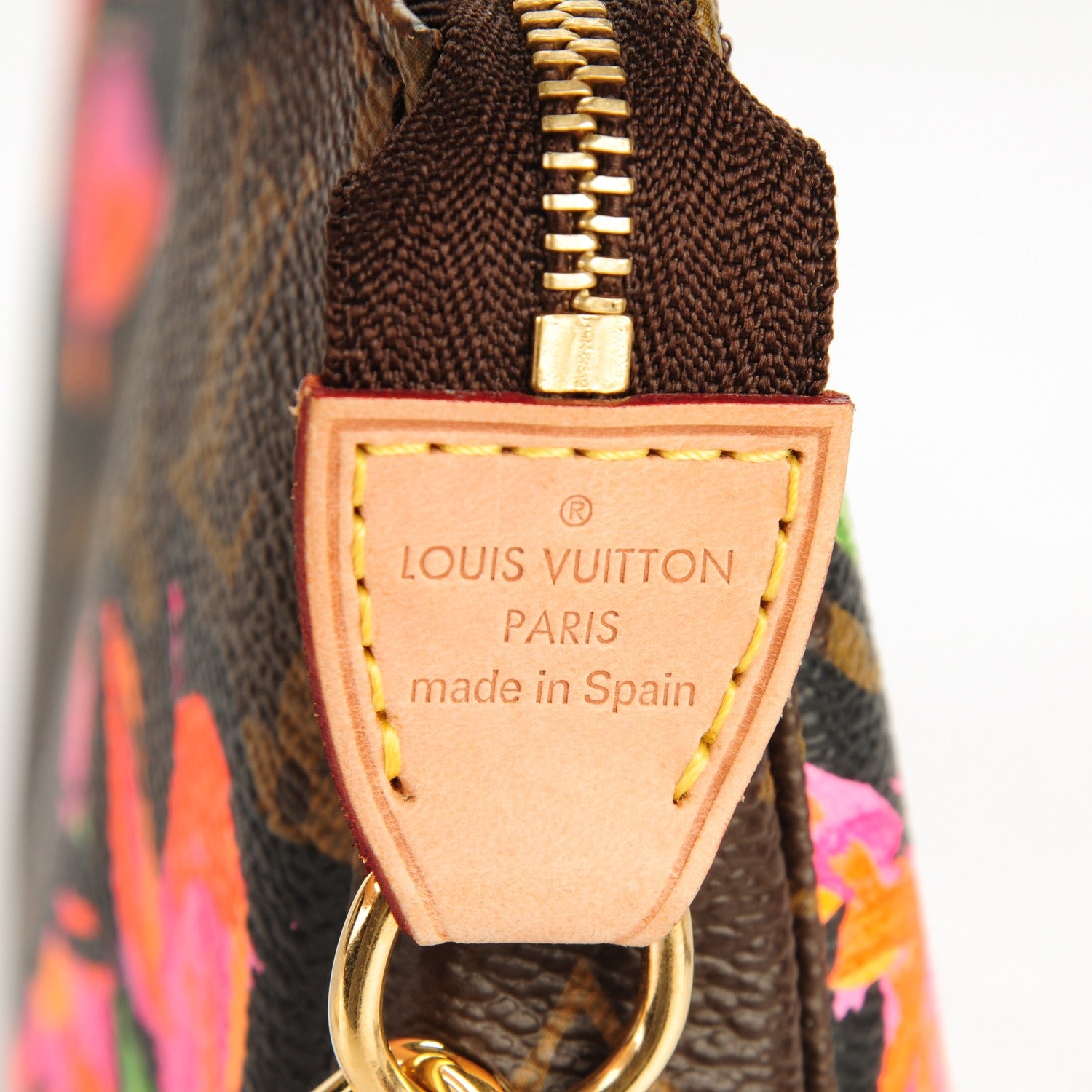 Louis Vuitton Monogram Roses Pochette Accessories 6 of 7