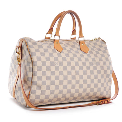 Louis Vuitton Damier Azur Speedy Bandouliere 35 3 of 7