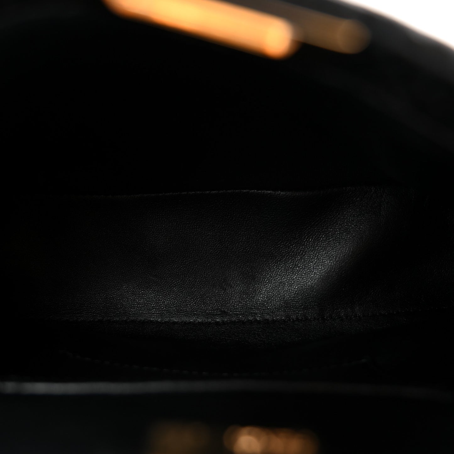 Snakeskin Nappa Mini Peekaboo Iconic Satchel Black
