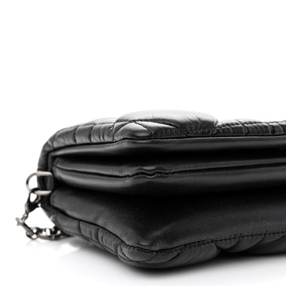 Christian Dior Calfskin Macrocannage Mini Caro Bag Black 10 of 11