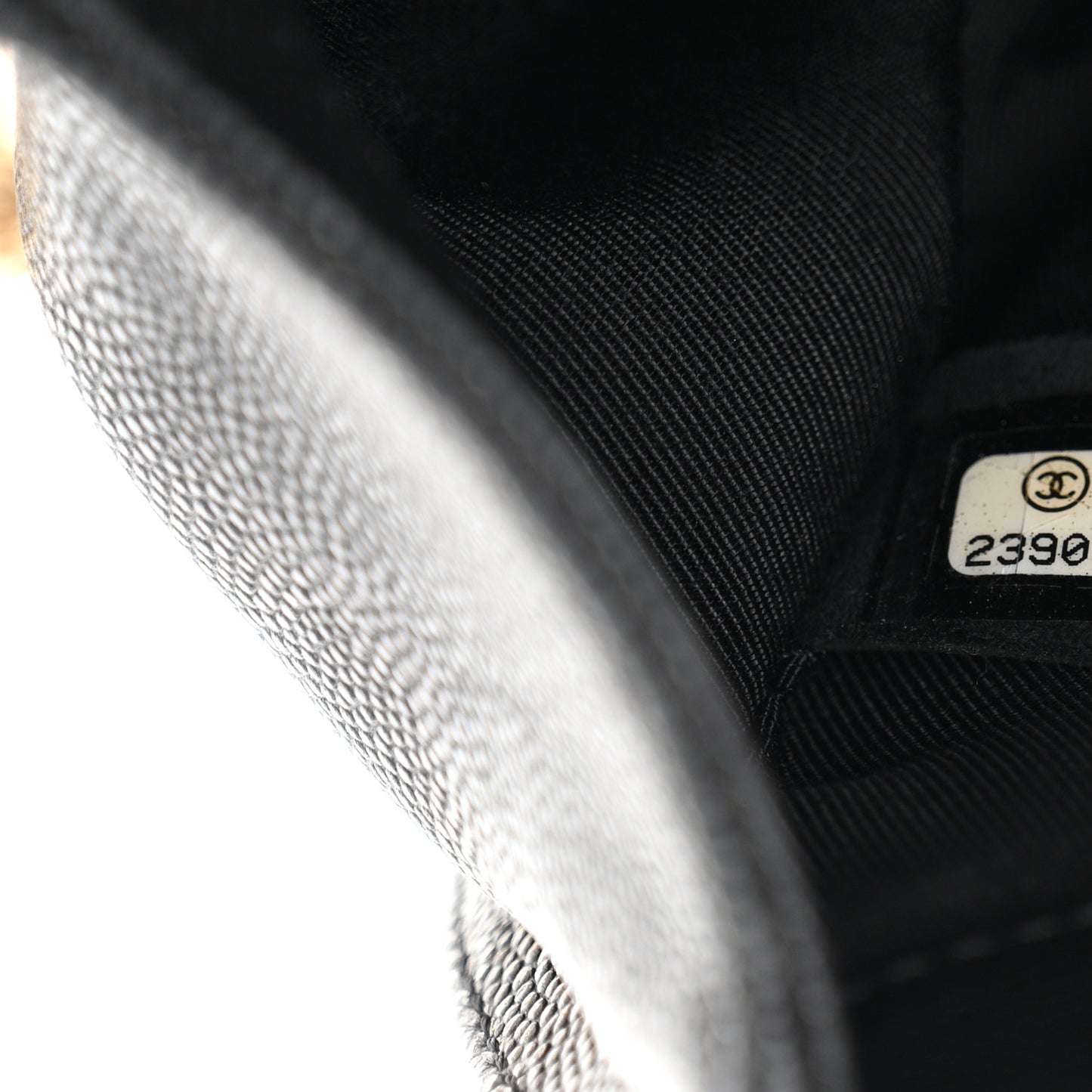 Caviar Quilted Small Boy Flap Black