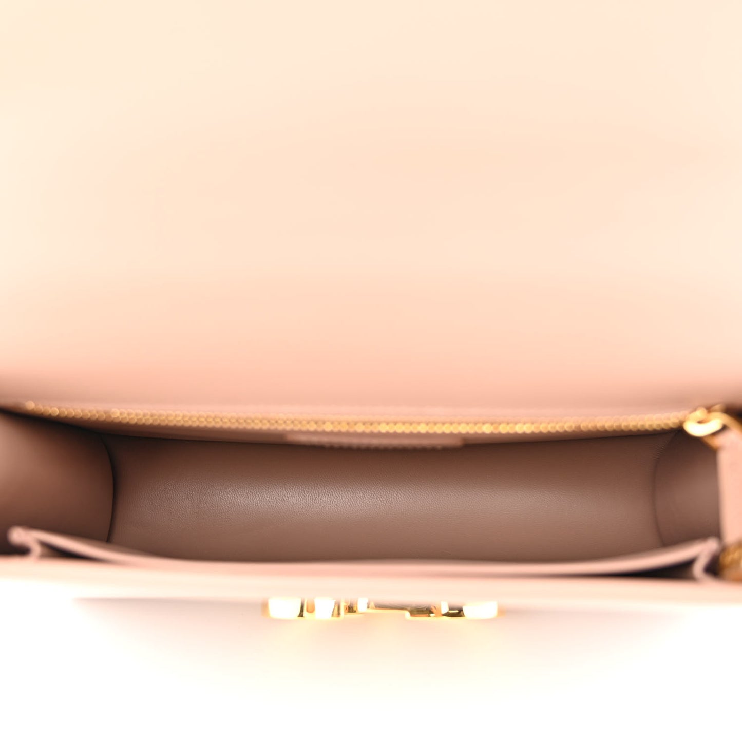 Shiny Crinkled Lambskin 30 Montaigne Flap Bag Fard