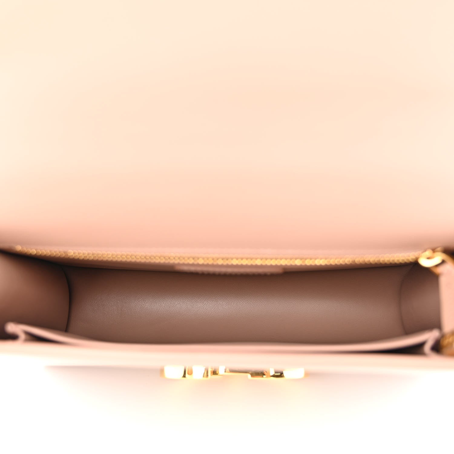 Christian Dior Shiny Crinkled Lambskin 30 Montaigne Flap Bag Fard 5 of 11
