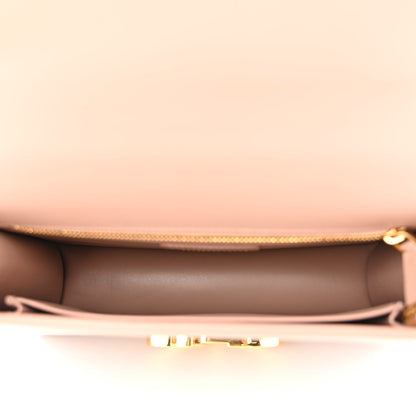 Christian Dior Shiny Crinkled Lambskin 30 Montaigne Flap Bag Fard 5 of 11