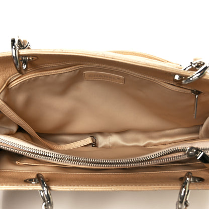 Chanel Caviar Quilted Grand Shopping Tote GST Beige 5 of 10