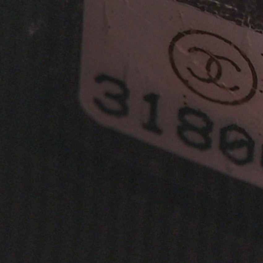 Chanel Caviar Quilted Large Gusset Zip Around Wallet Black 9 of 11