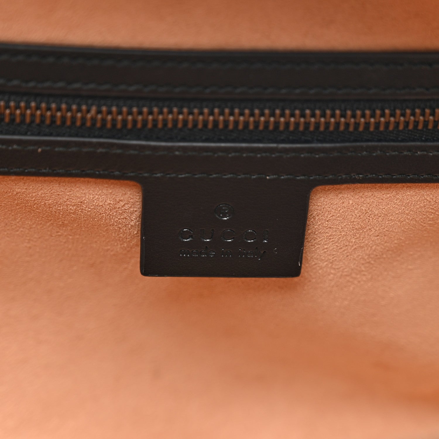 Gucci Calfskin Matelasse Sylvie Web Small GG Marmont Top Handle Shoulder Bag Black 7 of 11