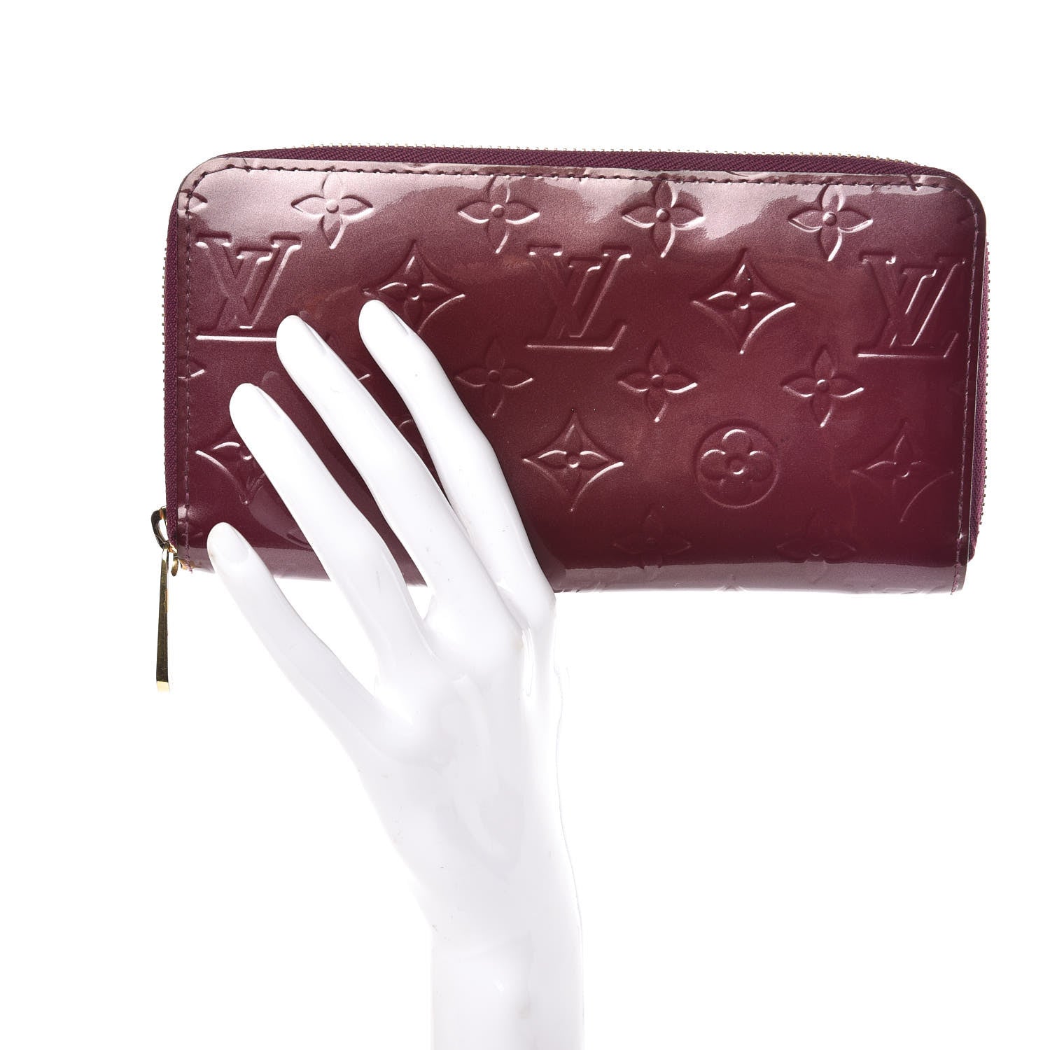Louis Vuitton Vernis Zippy Wallet Violet 2 of 7