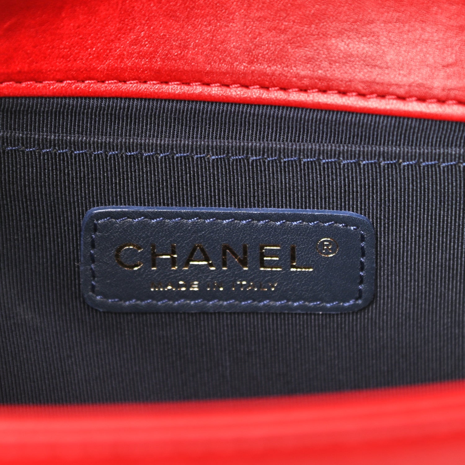 Chanel Velvet Plaid Tartan Quilted Medium Boy Flap Red 6 of 11