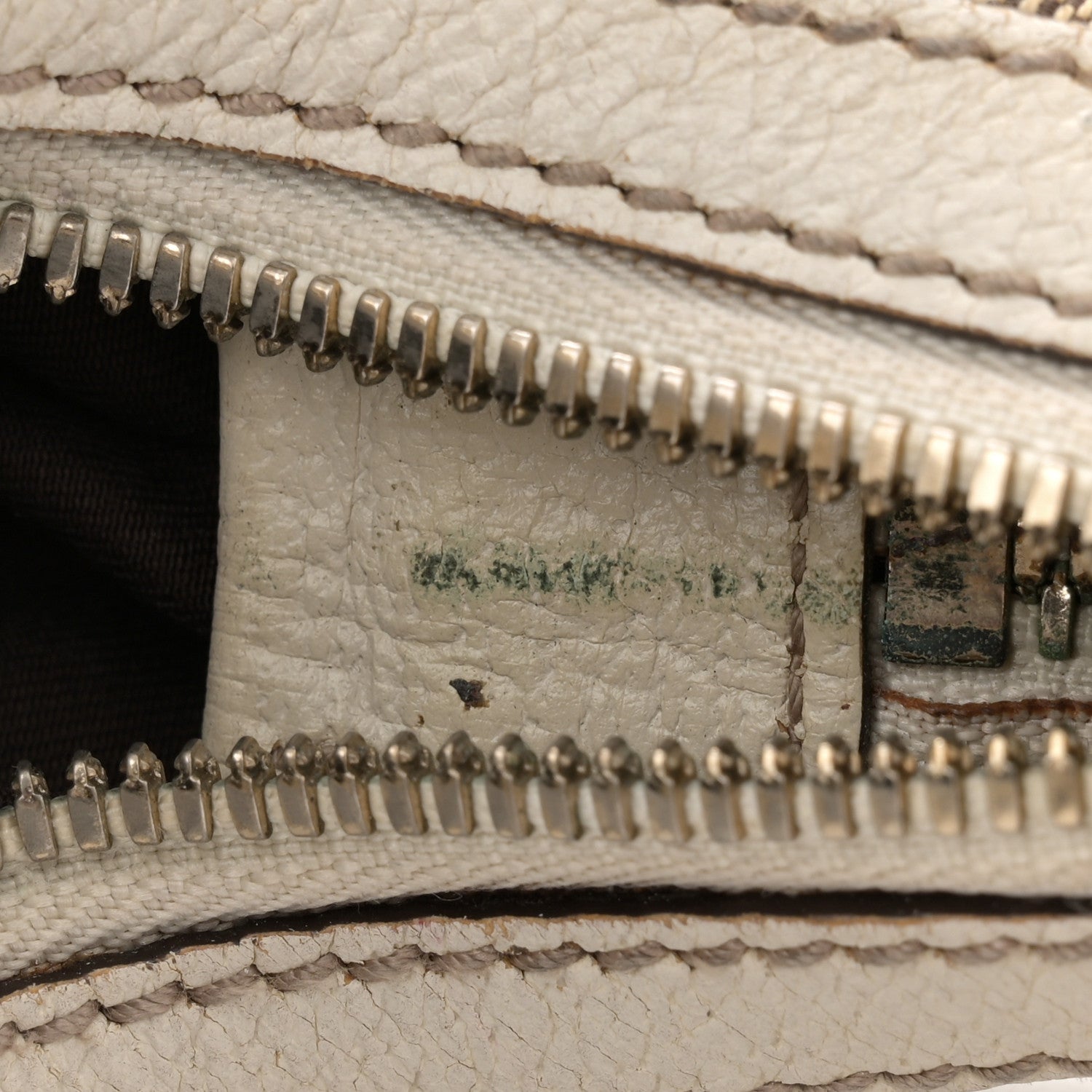 Gucci Monogram Bamboo Horsebit Hobo Off White 11 of 16
