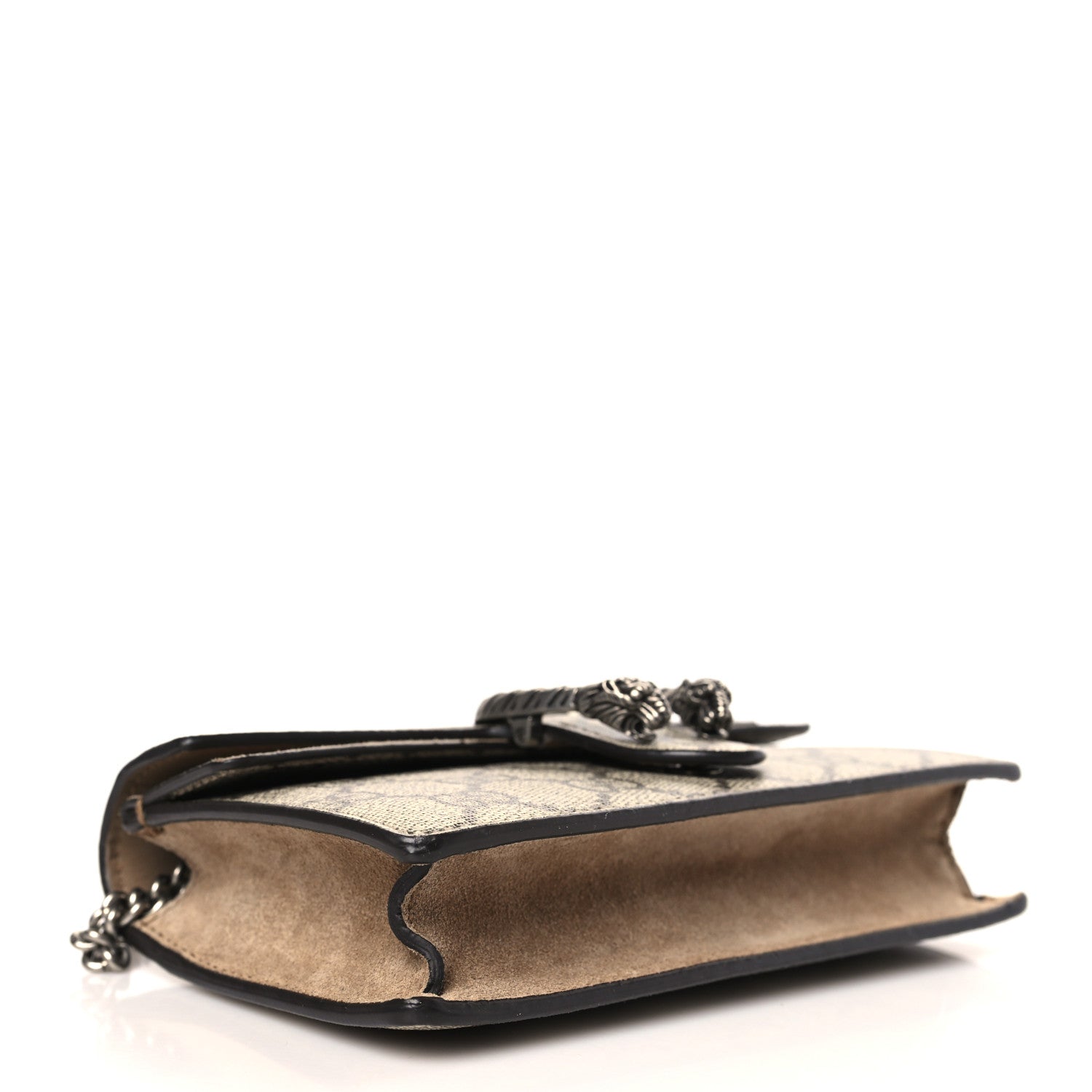 Gucci GG Supreme Monogram Super Mini Dionysus Shoulder Bag Taupe 4 of 8