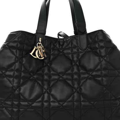 Christian Dior Calfskin Macrocannage Large Toujours Black 9 of 16