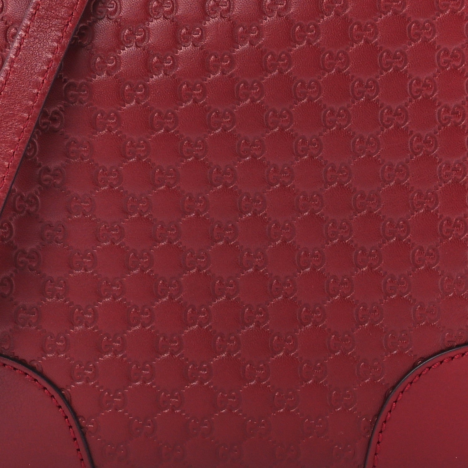 Gucci Microguccissima Mini Bree Messenger Bag Red 9 of 12