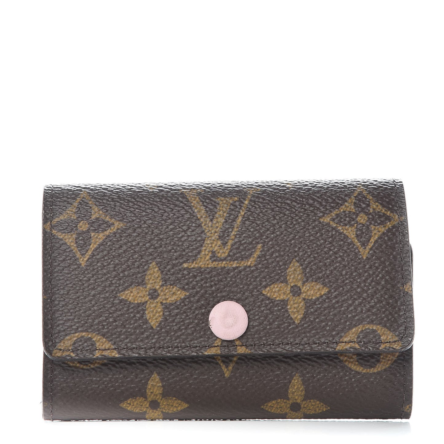 Monogram Multicles 6 Key Holder Rose Ballerine