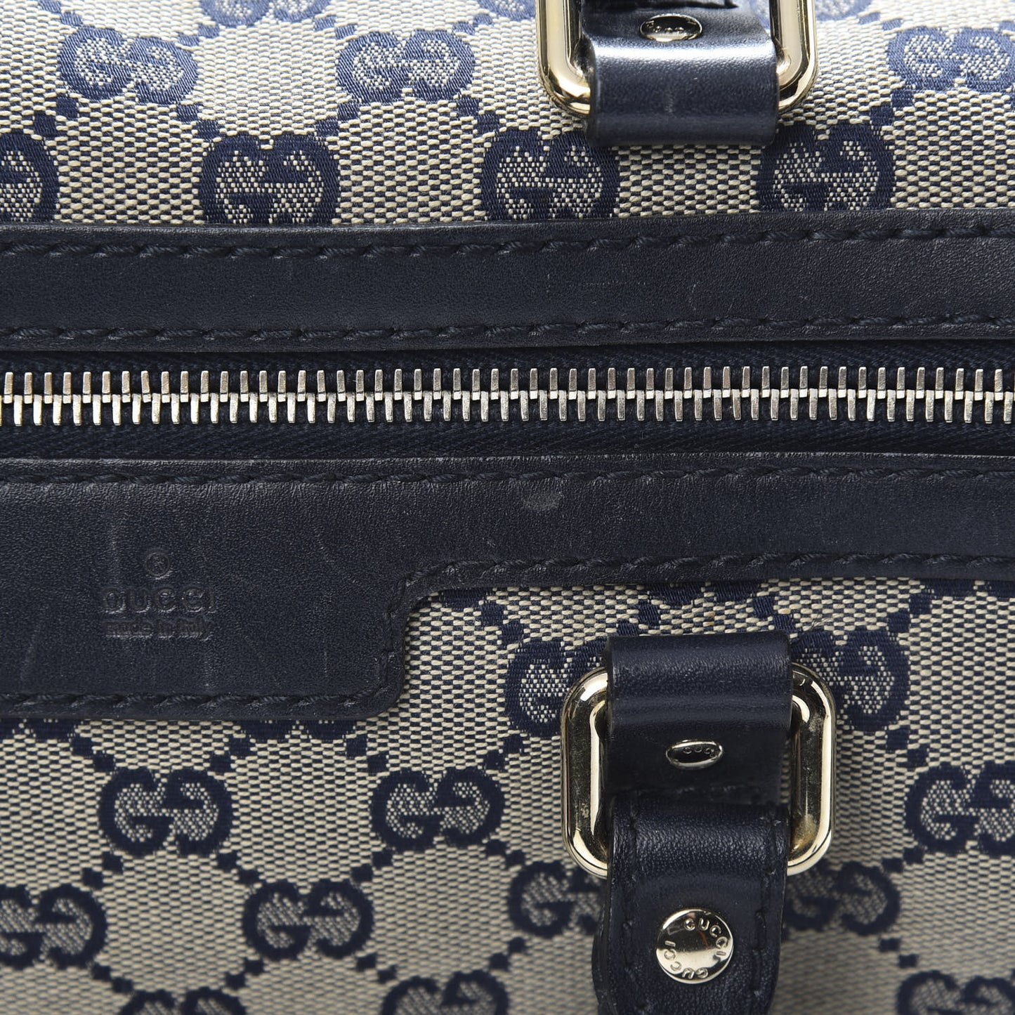 Monogram Medium Boston Navy