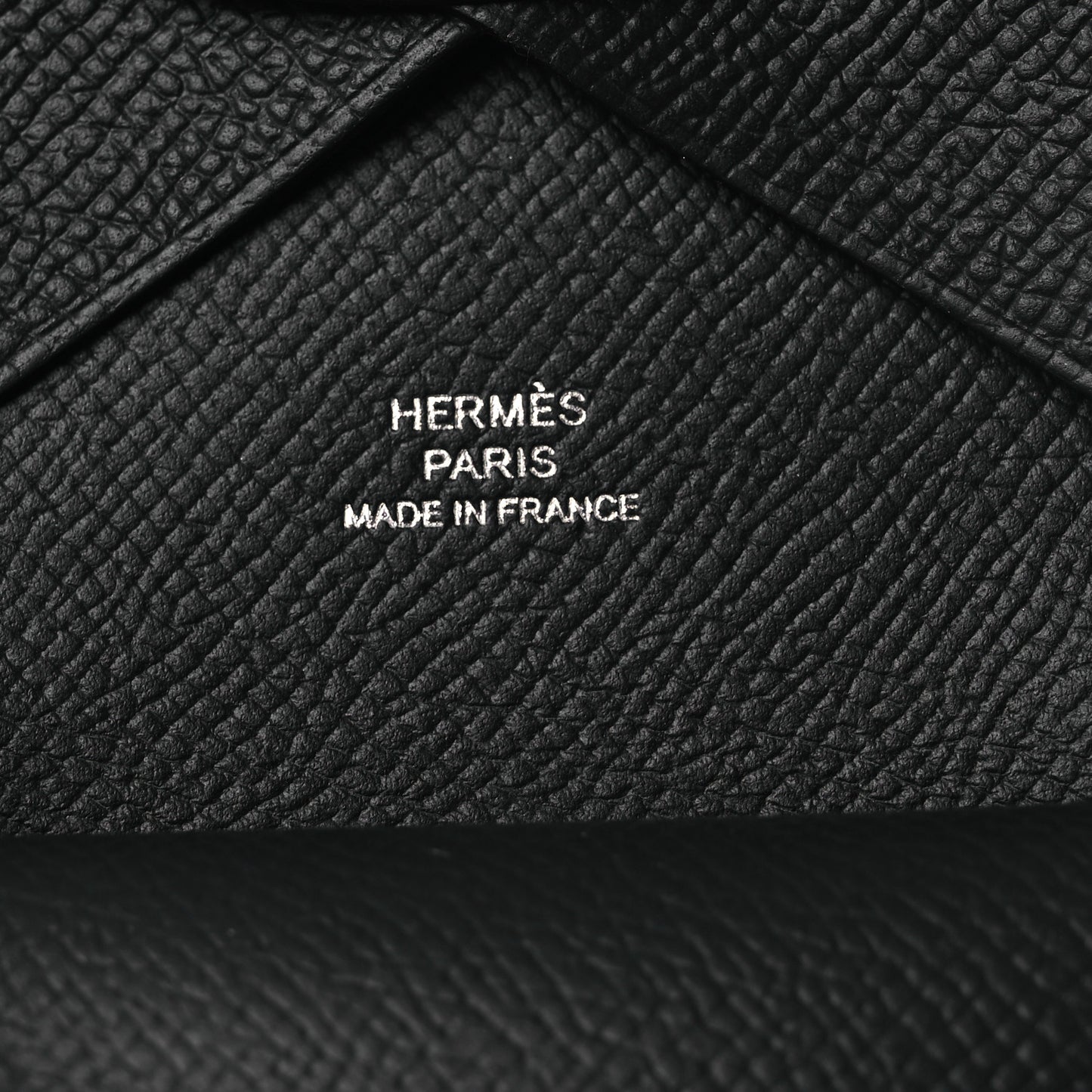 Epsom Calvi Duo Card Case Black