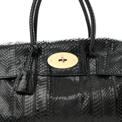 Mulberry Silky Snake Print Bayswater Black 7 of 21