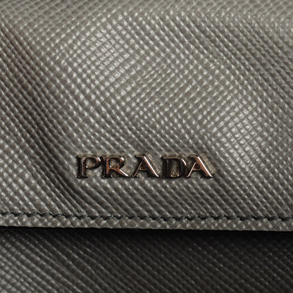 Prada Saffiano Cuir Large Double Bag Marmo 7 of 9