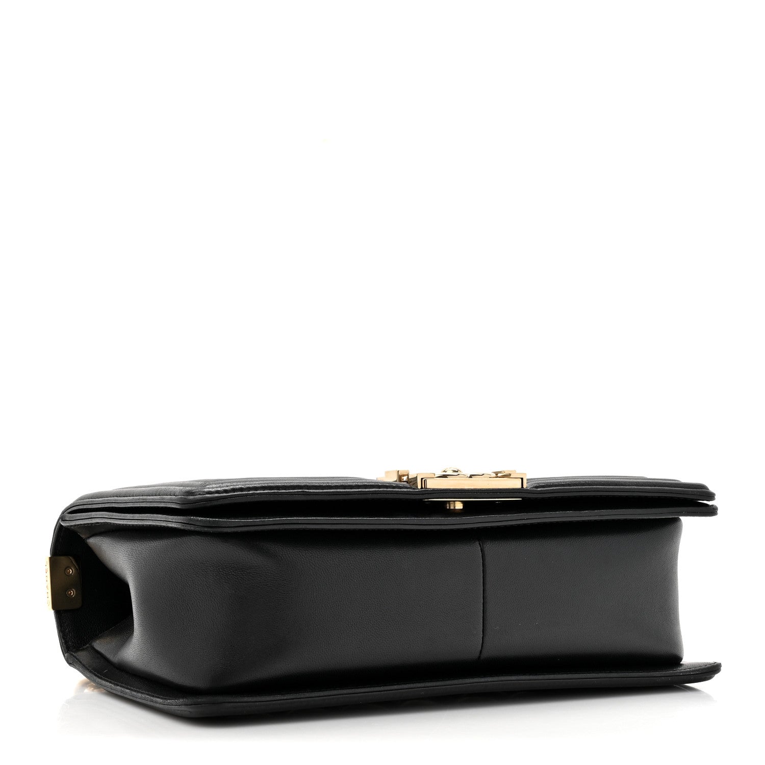 Chanel Lambskin Quilted Medium Boy Flap Black 4 of 15