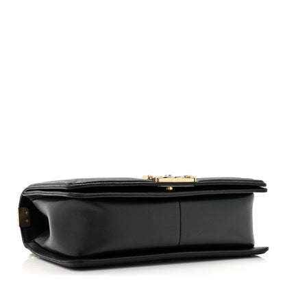 Chanel Lambskin Quilted Medium Boy Flap Black 4 of 15