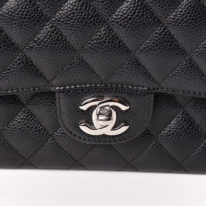Chanel Caviar Quilted Medium Double Flap Black 15 of 15