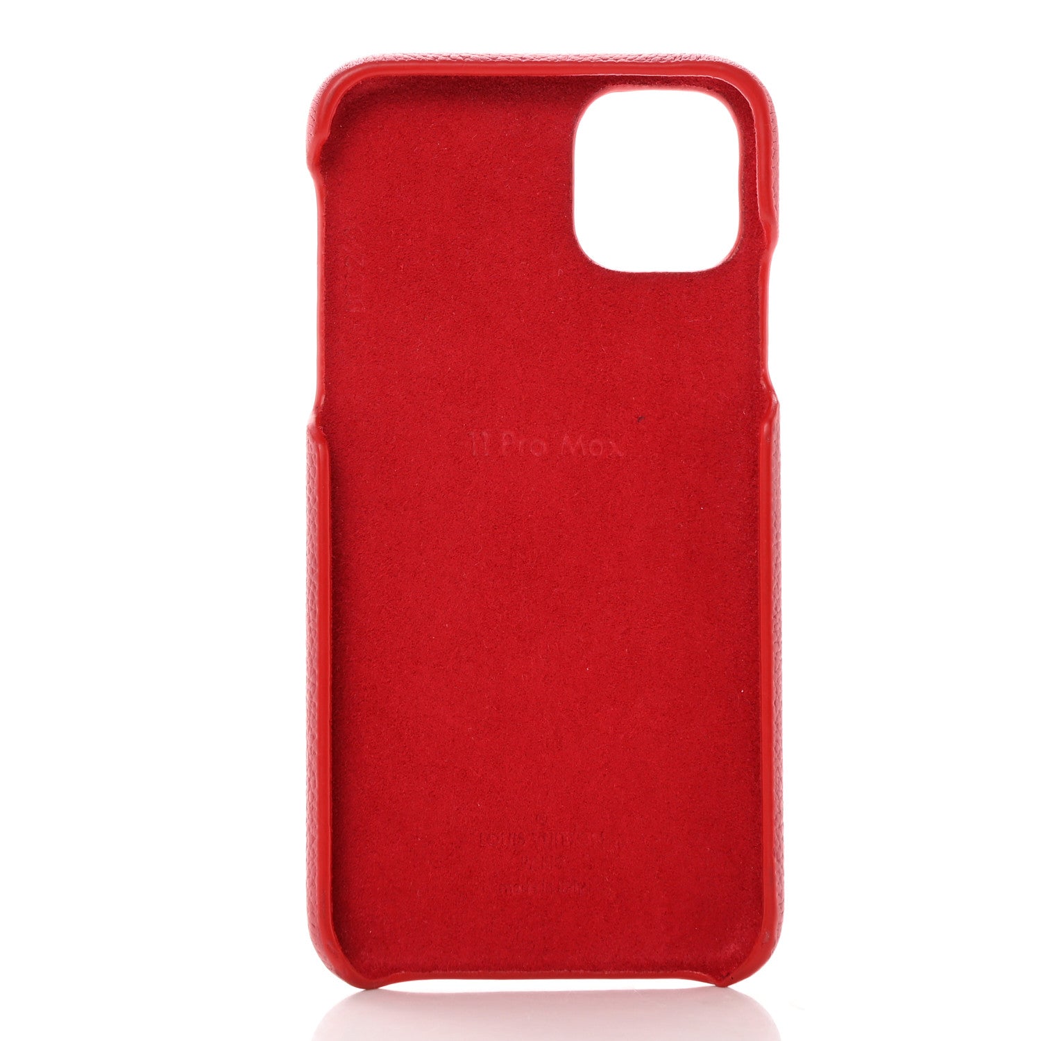 Louis Vuitton Calfskin Monogram iPhone 11 Pro Max Bumper Scarlet 5 of 14