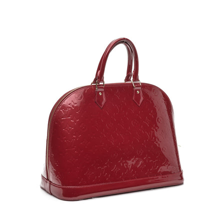 Louis Vuitton Vernis Alma GM Pomme D'Amour 3 of 7