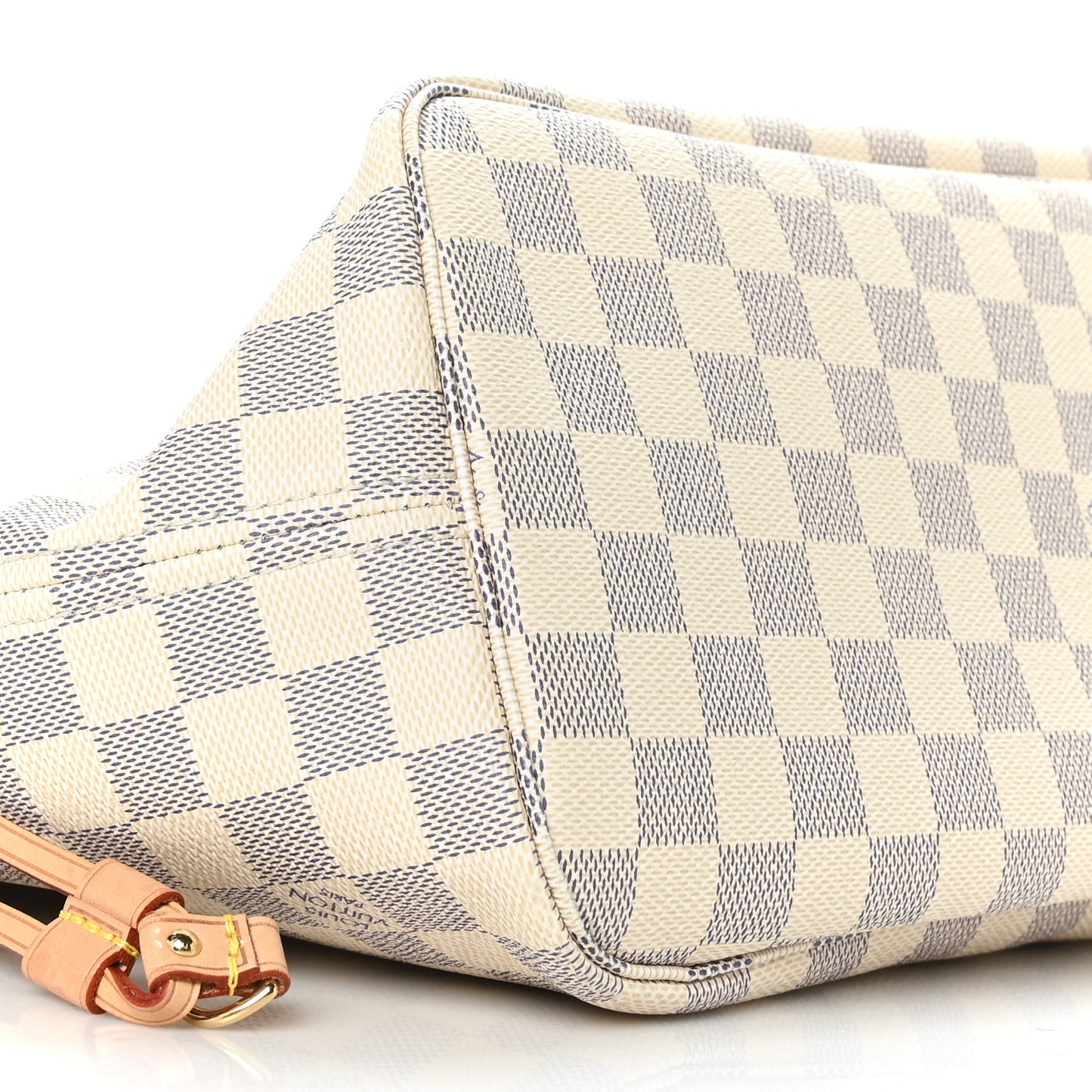 Damier Azur Neo Neverfull MM Rose Ballerine