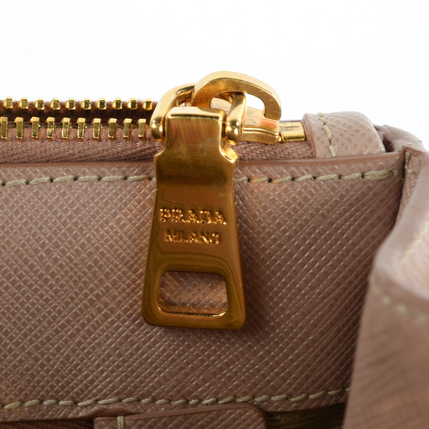 Prada Saffiano Medium Galleria Double Zip Tote Cammeo 7 of 9