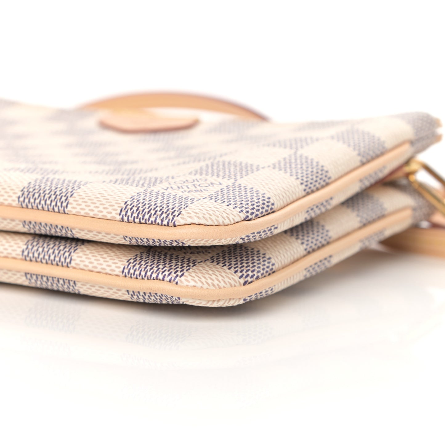 Damier Azur Double Zip Pochette