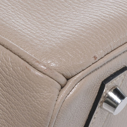Hermes Chevre Mysore Birkin 30 Gris Tourterelle and Etoupe 6 of 10