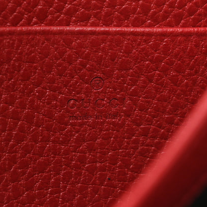 Gucci Calfskin Mini Dionysus Chain Wallet Hibiscus Red 6 of 10