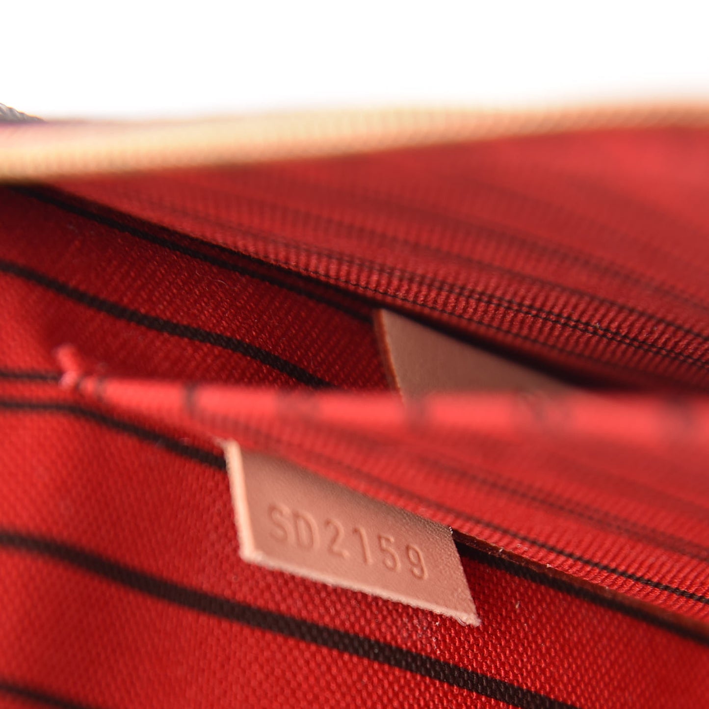 Monogram Neverfull MM GM Pochette Cherry