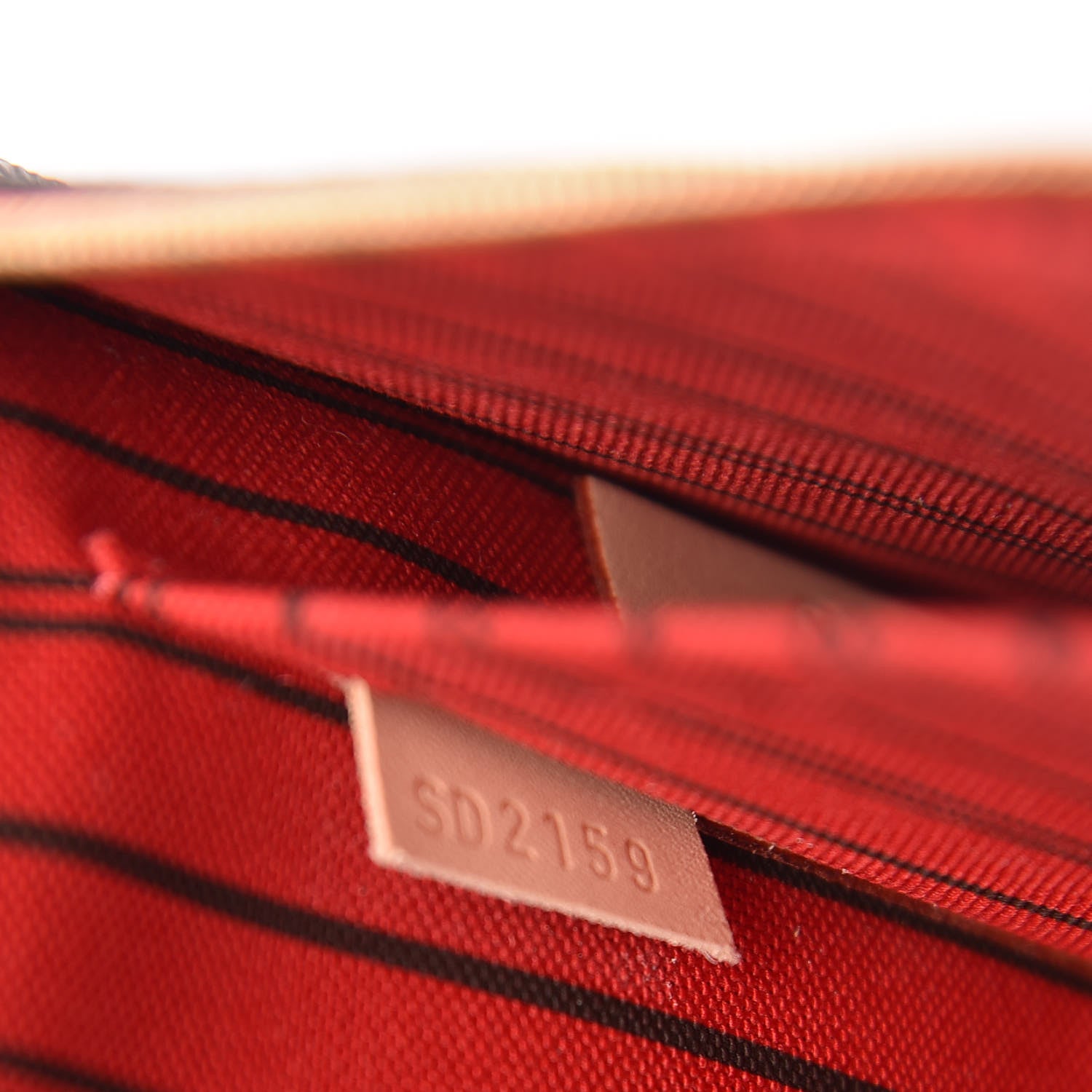 Louis Vuitton Monogram Neverfull MM GM Pochette Cherry 8 of 8