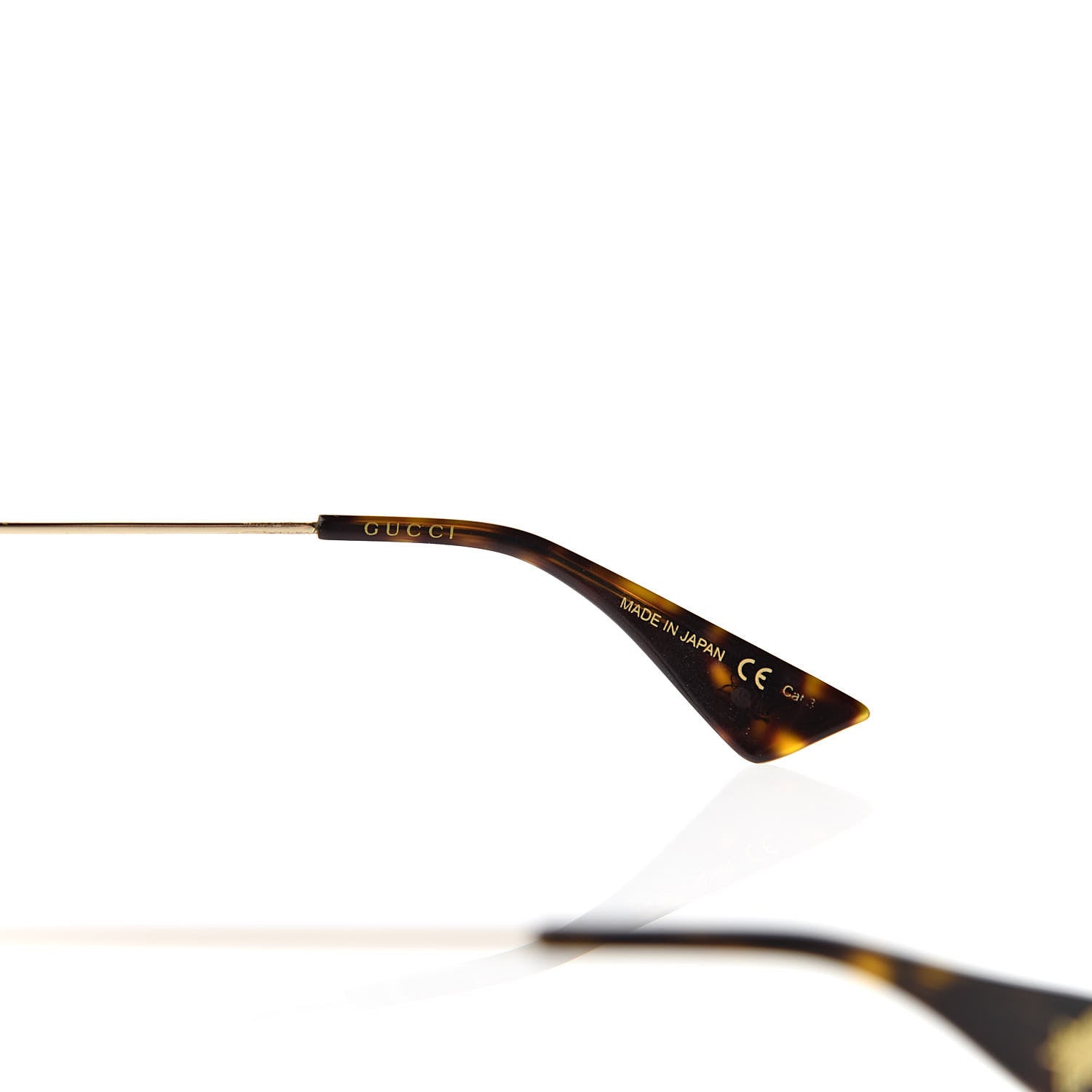 Gucci Web Aviator Sunglasses GG0062S Green Red 6 of 7