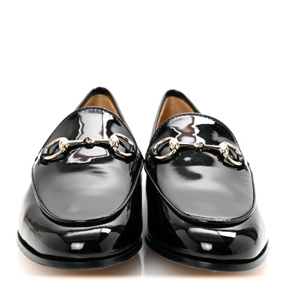 Gucci Patent Women's Jordaan Loafers  35.5 Black 3 of 10