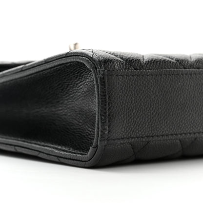 Chanel Caviar Quilted Classic Phone Holder Black 10 of 11