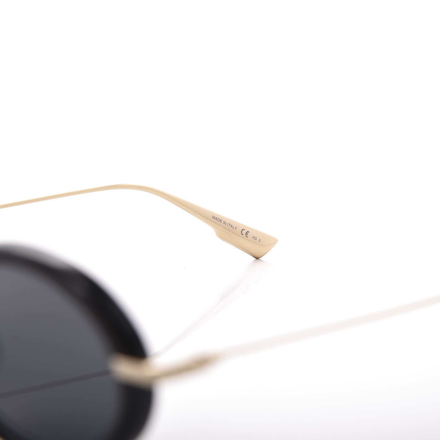 Christian Dior Acetate Metal DiorHypnotic 2 Sunglasses Gold Black 6 of 10