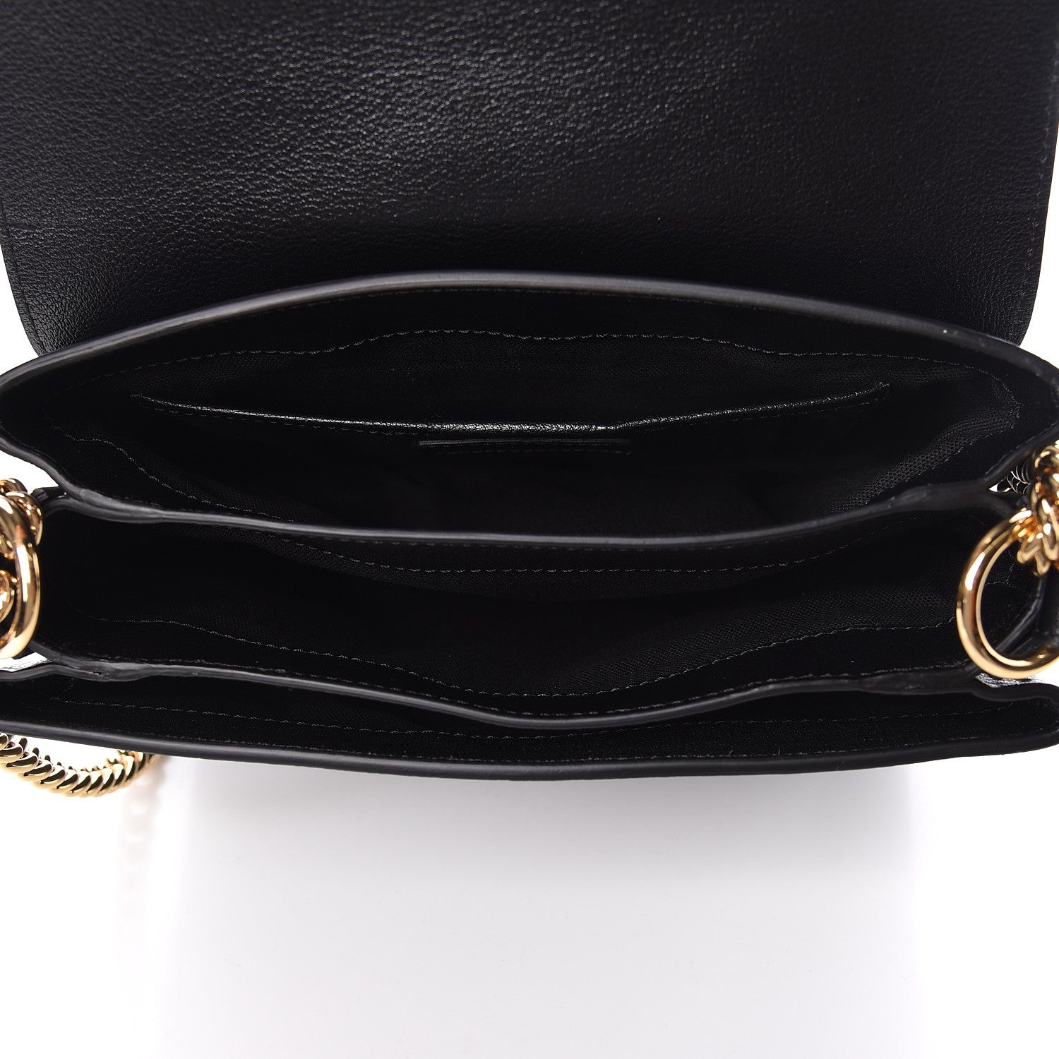 Alexander McQueen Grained Calfskin Twin Skull Crossbody Black 7 of 9