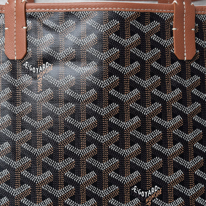 Goyard Goyardine Saint Louis PM Black Gold 9 of 11