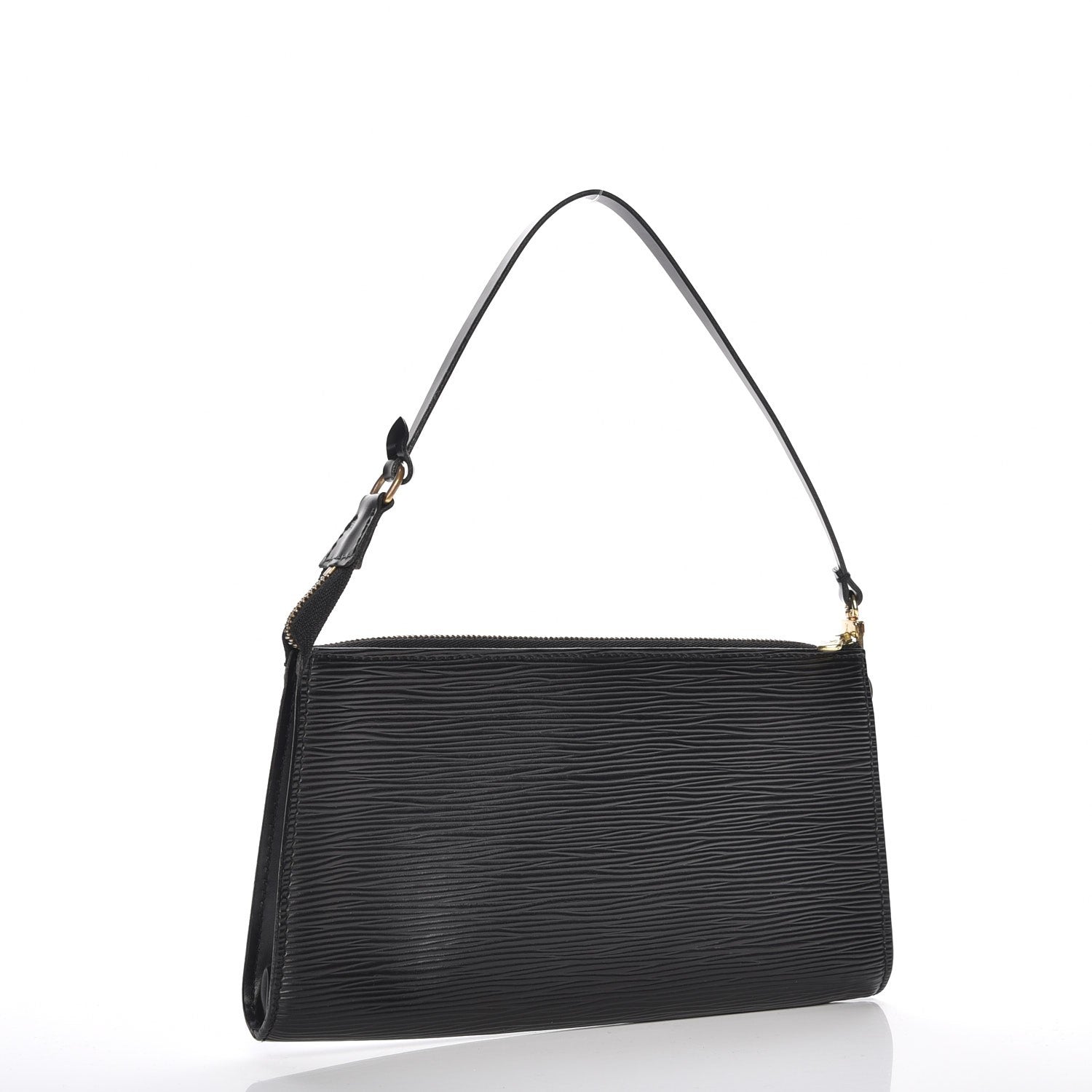 Louis Vuitton Epi Pochette Accessories 24 Black 3 of 7