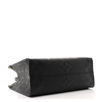Louis Vuitton Empreinte Monogram Giant Onthego PM Black 4 of 9
