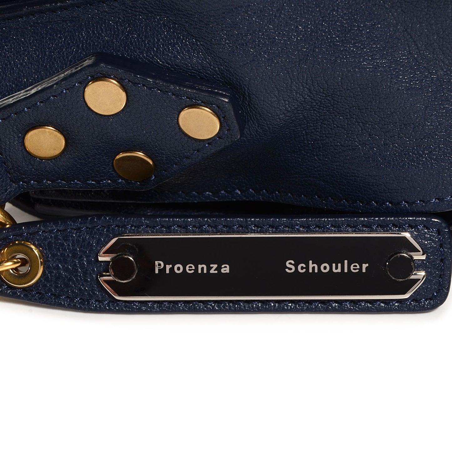 Lambskin PS1 Medium Satchel Midnight