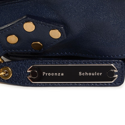 Proenza Schouler Lambskin PS1 Medium Satchel Midnight 7 of 15