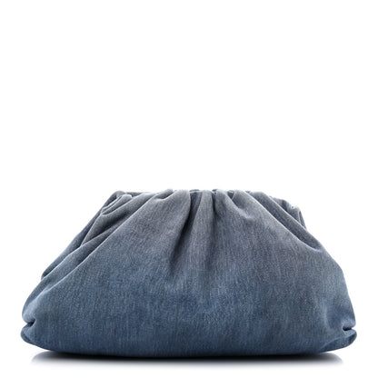 Bottega Veneta Denim Teen Pouch Clutch 1 of 9