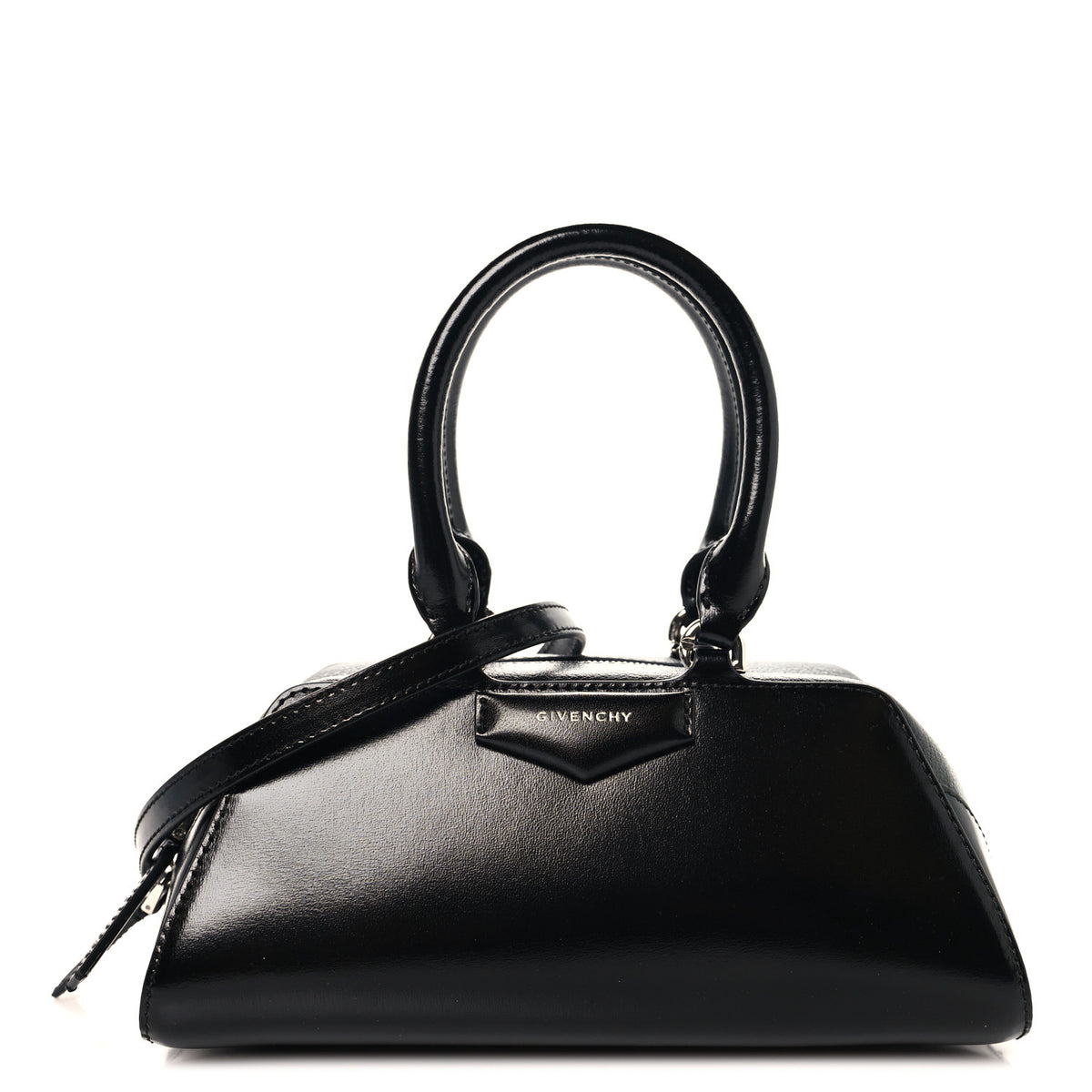 Box Calfskin East West Mini Antigona Black