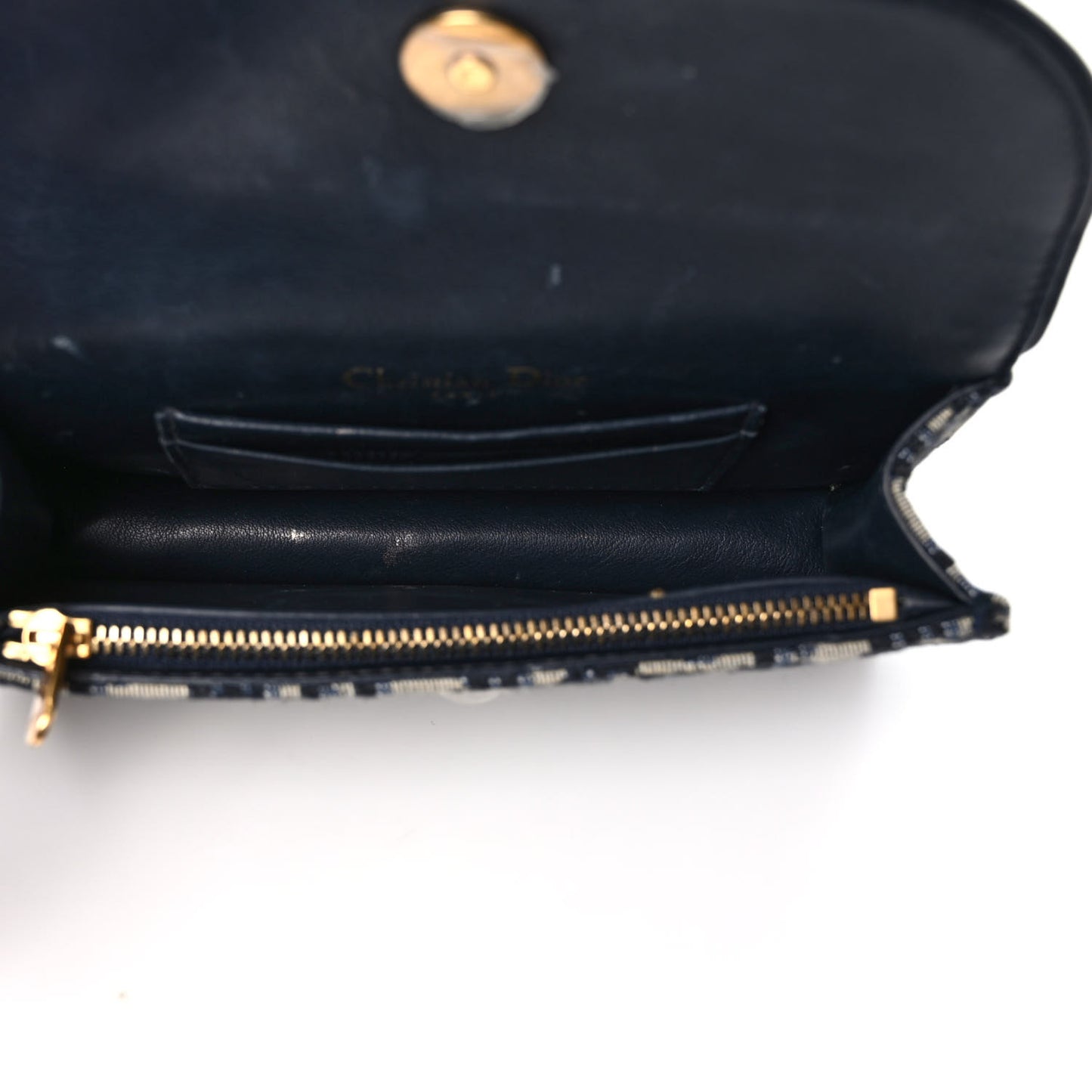 Oblique Saddle Belt Bag Blue